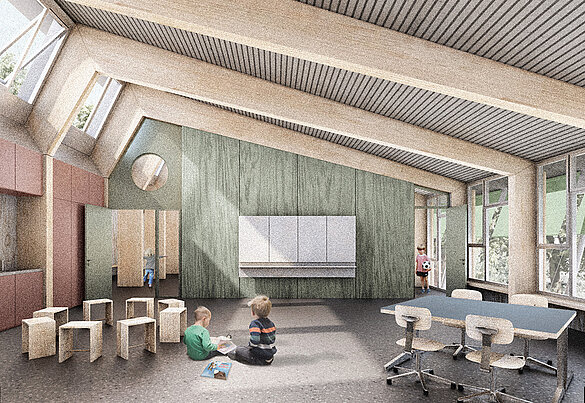 Erweiterung Schulanlage Entlisberg, Zürich